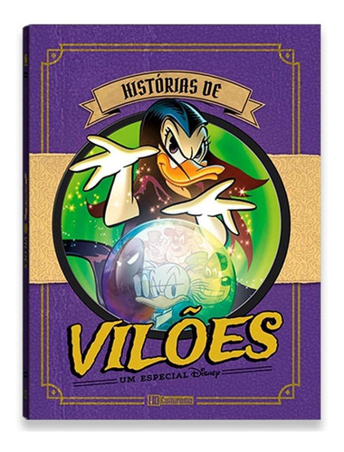 Livro Hq Especial Disney Histórias De Vilões