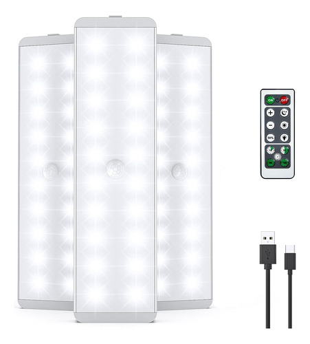 Luz De Armario Led, Más Nueva, Reguladora De 20 Ledes, Recar