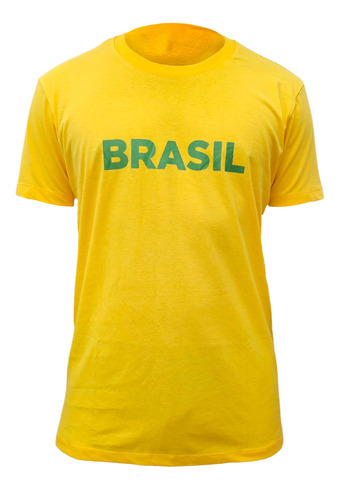 Camiseta Brasil Futebol Copa Do Mundo Pronta Entrega