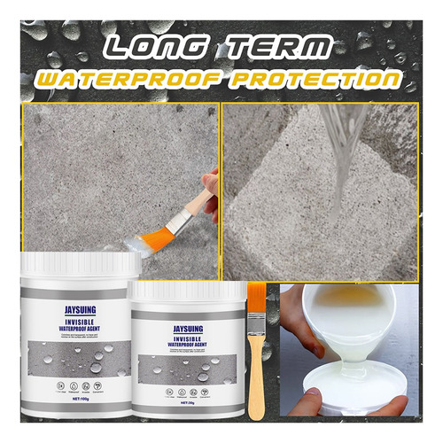 Revestimiento Impermeabilizante Y Sellador Jaysuing, 100 G