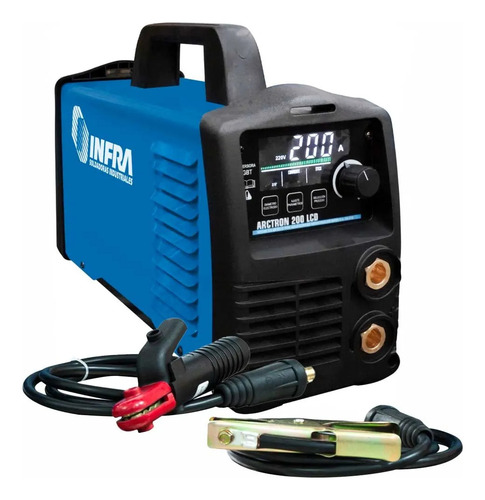 Soldadora Inversora Infra 200amp Arctron 200 Pantalla Lcd 110/220v Original