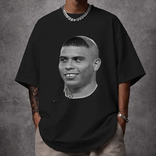 Camiseta Oversized Fenomeno Eterno Ronaldao Uniseex Ref5087