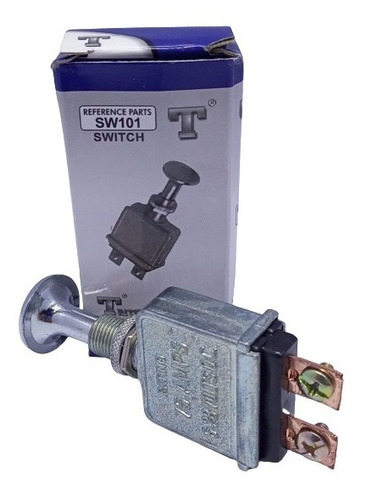 Switch Push Pull 75 Amp Grande Metal Reforzado 6-28v