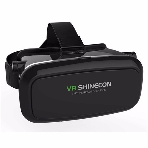 Gafas De Realidad Virtual 3d Vr Box Vr Shinecon Negras 5.5p