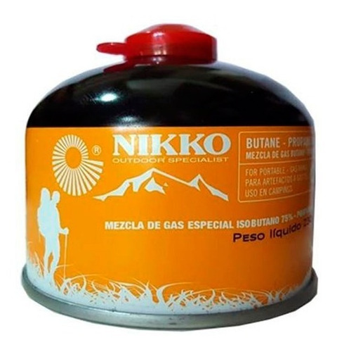 Bombona De Gas A Rosca Nikko 230g