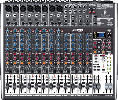 Mesa De Som Behringer Xenyx X2222usb