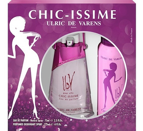 Perfume Chic-issime Coffret Ulric De Varens (edp 75ml+deo )