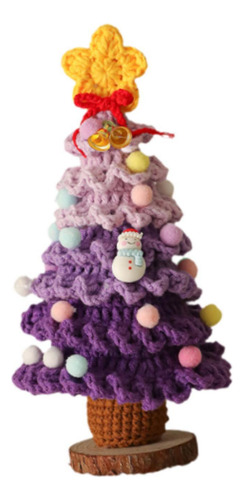 De Navidad Artificial, Tejido Morado, Artesanía, Regalos,