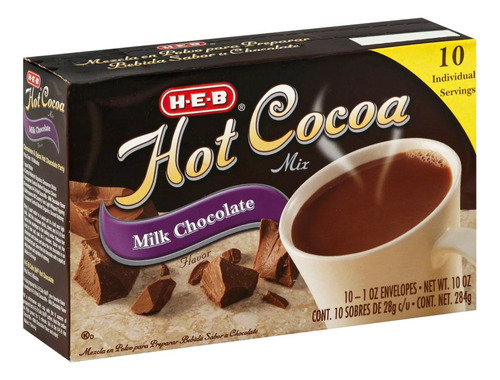 Hot Cocoa Milk Chocolate Caliente 10 Sobres