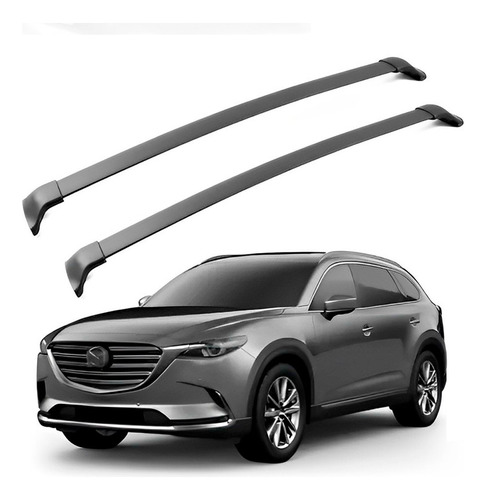 Barras Trans Mazda Cx9 2016-2023 Plata