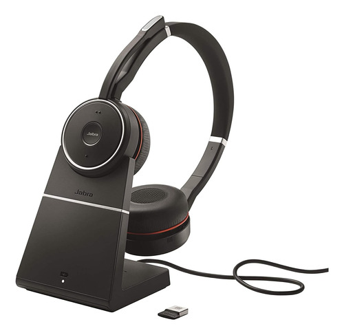 Jabra Evolve 75 Auriculares Estéreo Inalámbricos Bluetooth Y