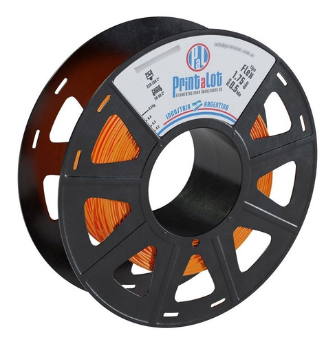 Filamento Para Impresoras 3d Flexible :: Printalot Color Naranja