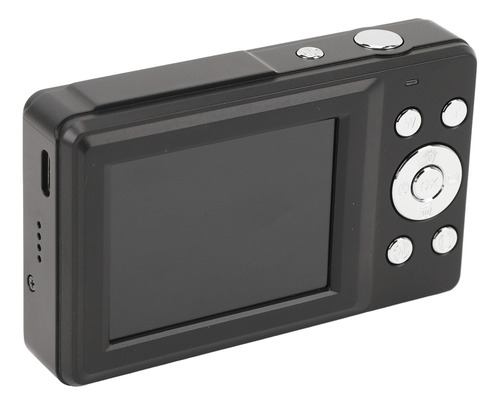 P Cámara Pequeña Portátil Negra Fhd Digital Para Niños 1080p