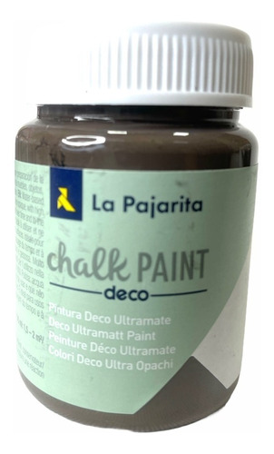 Pintura Acrílica Chalk Paint: Marrón  Glacé La Pajarita