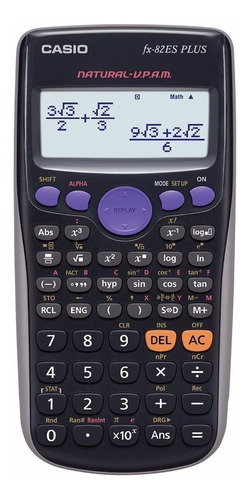 Calculadora Científica Casio Fx-82 La Plus Bk Agente Caba