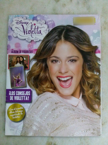 Album Figuritas Violetta,panini,completo