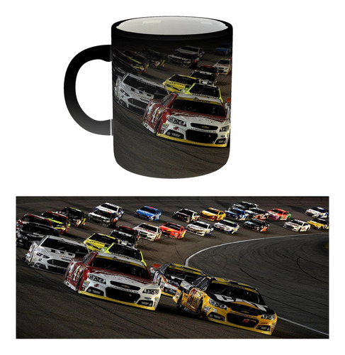 Taza Mágica Nascar Autos Automovilismo |de Hoy No Pasa| 1