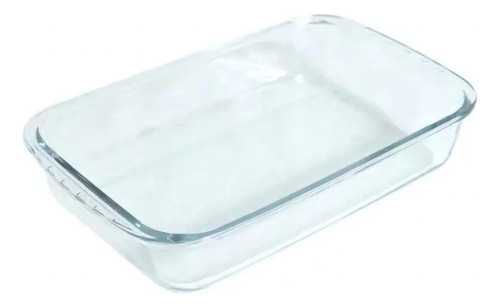 Bandeja rectangular para hornear lasaña de 3,7 litros con tapa de color | Marinex Color Incolor