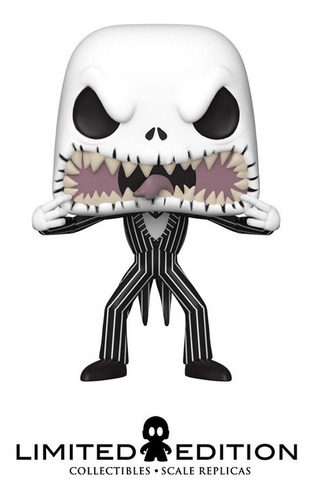 Jack NBC Scary Face Funko 56922 POP Portachiavi Jack NBC Scary Face Funko 56922 POP Portachiavi