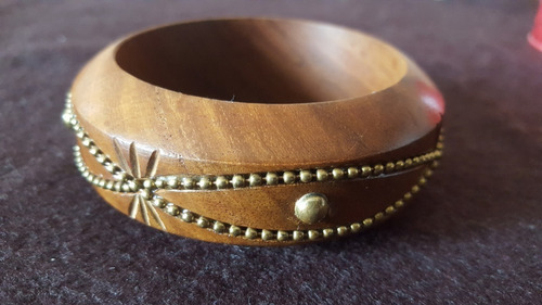 Pulsera Esclava  De Madera