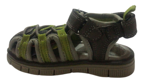 Sandalia Niño Primeros Pasos Bubble Gummers 061-2221 Gris