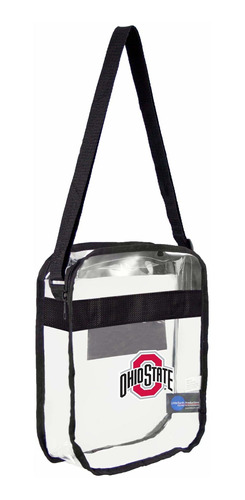 Ncaa Ohio State Buckeyes 1 Bolsa Cruzada Transparente U...