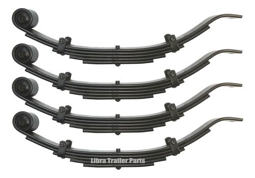 Libra Trailer Leaf Spring 5 Leaf Slipper 5000# Cap For 1 Ugg