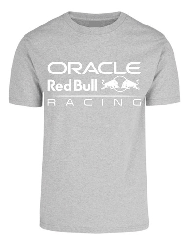 Playera Estampada Oracle Redbull Formula 1 Estilo Minimalist