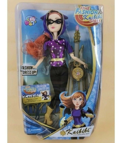 Muñeca Secundaria De Superhéroes Batgirl Barbara Gordon 30cm