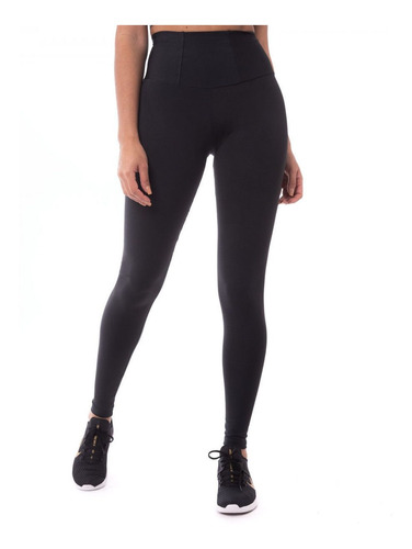 Legging Feminina Estilo Do Corpo Preto