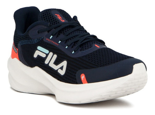 Champion De Hombre Fila Action Navy/royal/fiery Coral