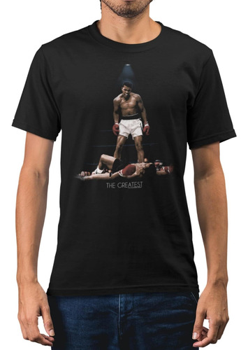 Muhammad Ali De Nuevo - Polera Para Adulto, Color Ne