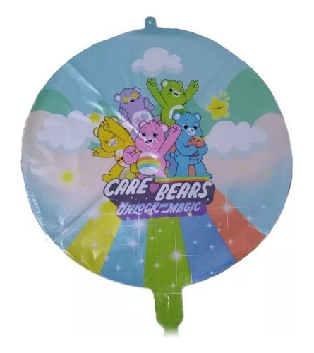 Pack 5 Globos Redondo Ositos Cariñosos Metalizados 45cm