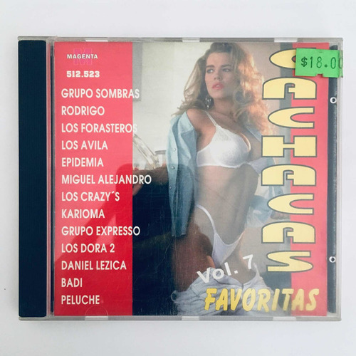 Cachacas Favoritas Vol 7 Cd Nuevo