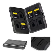 Comprar Estuche Para Memorias Aluminio Para Sd Micro Sd Nvo Tienda
