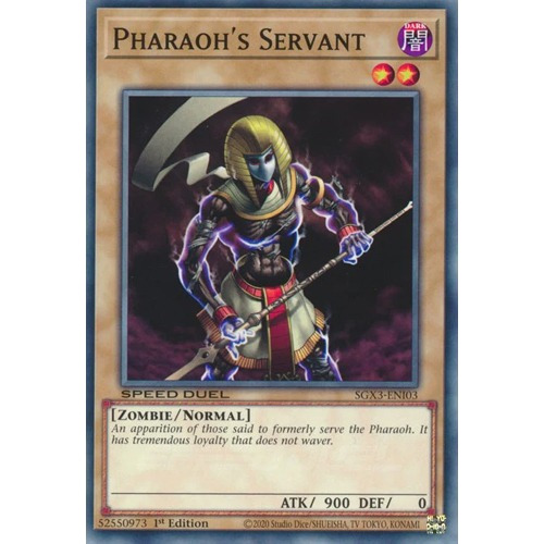 Pharaoh's Servant  (sgx3-eni03) Yu-gi-oh!