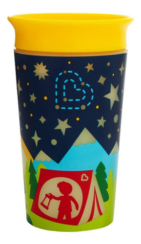 Imagem 6 de 8 de Copo Munchkin 360º Grande 36m Glow 266ml Transição Envio 24h