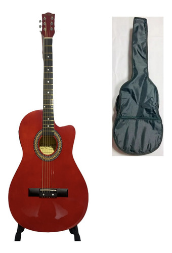 Guitarra Electroacustica Mccartney Con Funda Gran Oferta!!