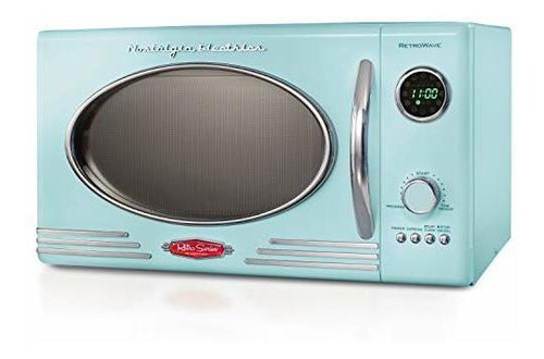 Microondas Retro Large 0.9 Cu Ft, 800-watt Countertop