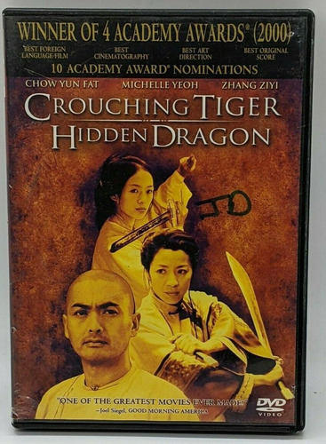 Crouching Tiger, Hidden Dragon (dvd, 2001, Region 1, Pg- Ccq