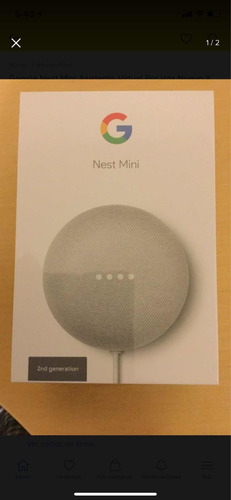 Imagen 4 de 4 de Google Nest Mini Segunda Generación Nuevo Sellado