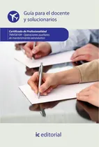 Comprar Operaciones Auxiliares De Mantenimiento Aeronáutico. Tmvo...