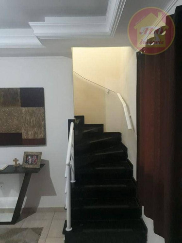 Imagem 8 de 30 de Sobrado Com 2 Dormitórios À Venda, 85 M² Por R$ 380.000,00 - Vila Tupi - Praia Grande/sp - So0735