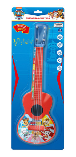 Guitarra Acustica Paw Patrol