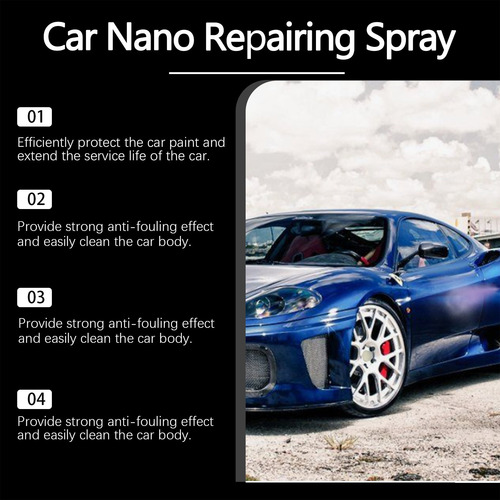 Spray Reparador Creativo Para Automóviles De Vidrio Superhid