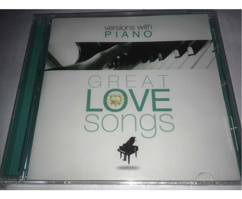 Versiones En Piano Love Songs Cd Nuevo Original Cerrado 