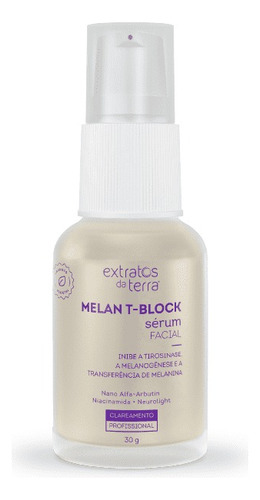 Melan T-block Sérum 30 G Todo Tipo De Pele