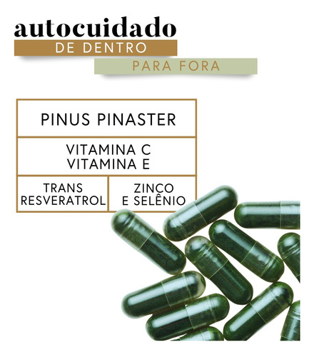 Fórmula Antioxi Nutri | Trans Resveratrol | Pinus Pinaster Sem Sabor