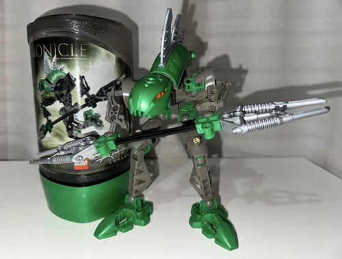 Lego Bionicle Rahkshi Lerahk (8589) (Usado)