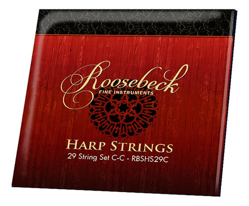 Roosebeck Harp Juego De Cuerdas 29, C - C